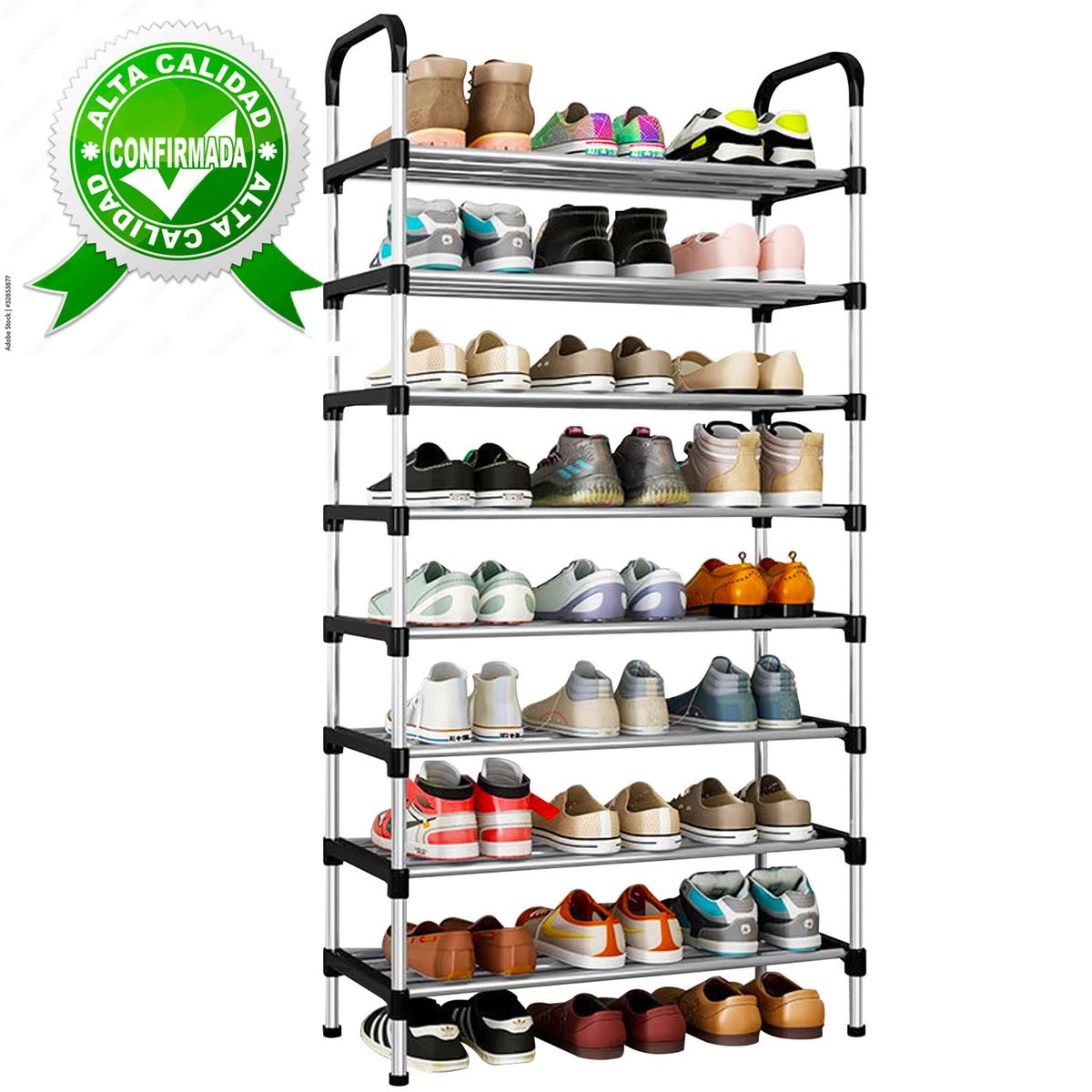 ONE PIXEL - Organizador De Zapatos 8 Niveles Multifuncional