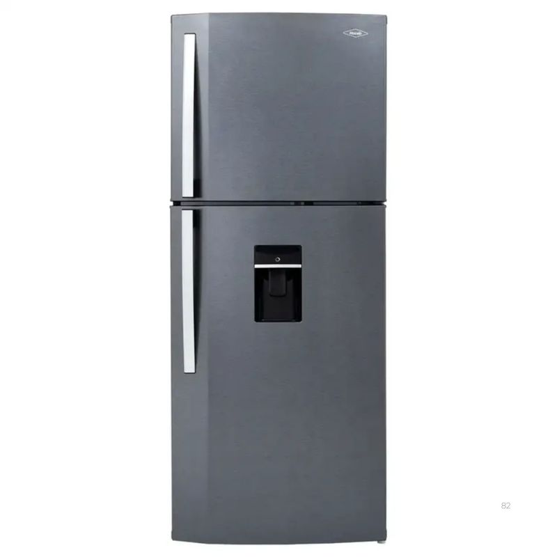 HACEB - Nevera HACEB No frost Congelador Superior 391 litros N404 Manija Externa Gris