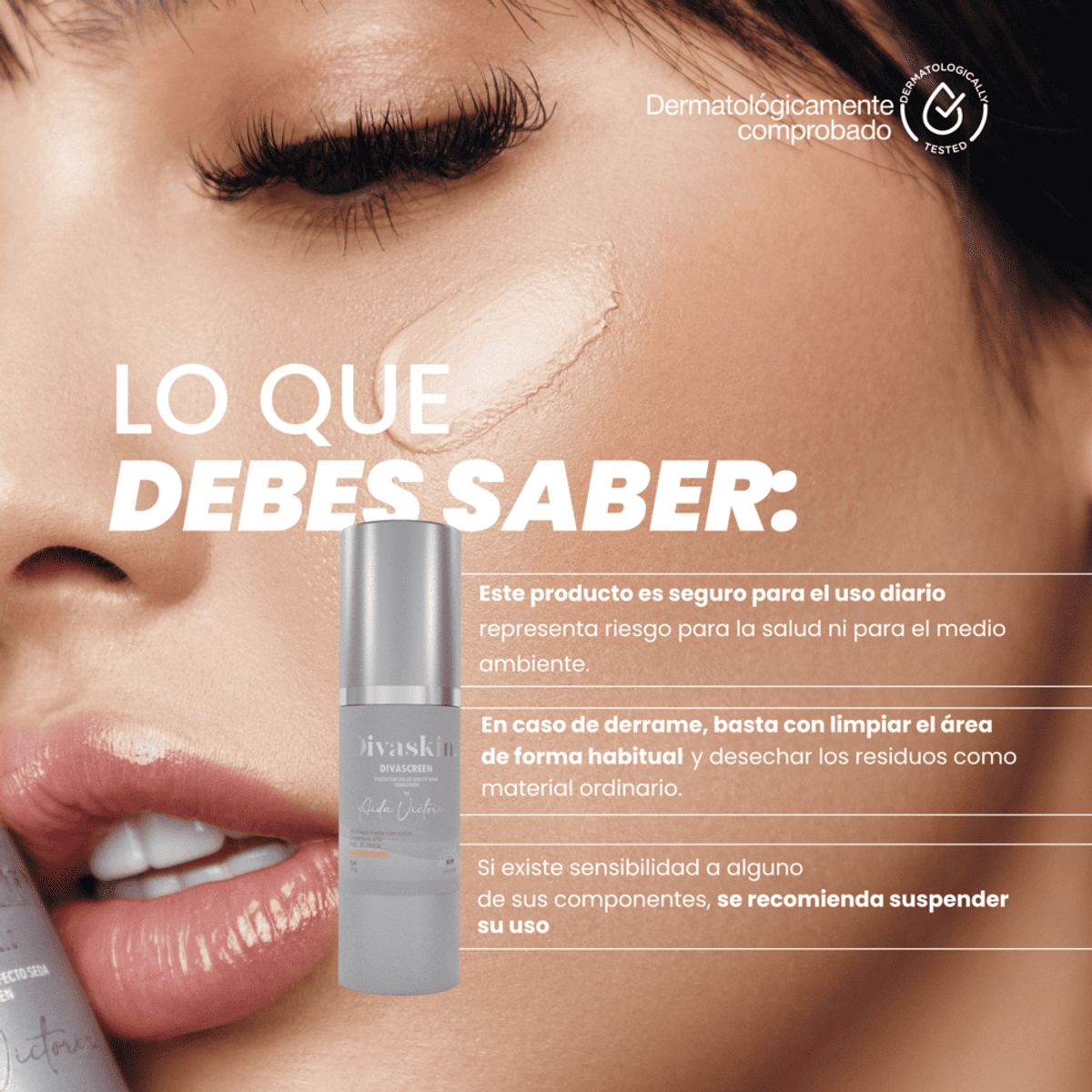 DIVASKIN - Protector Solar Divascreen Spf 50 Con Color Trigueño X 30 Ml