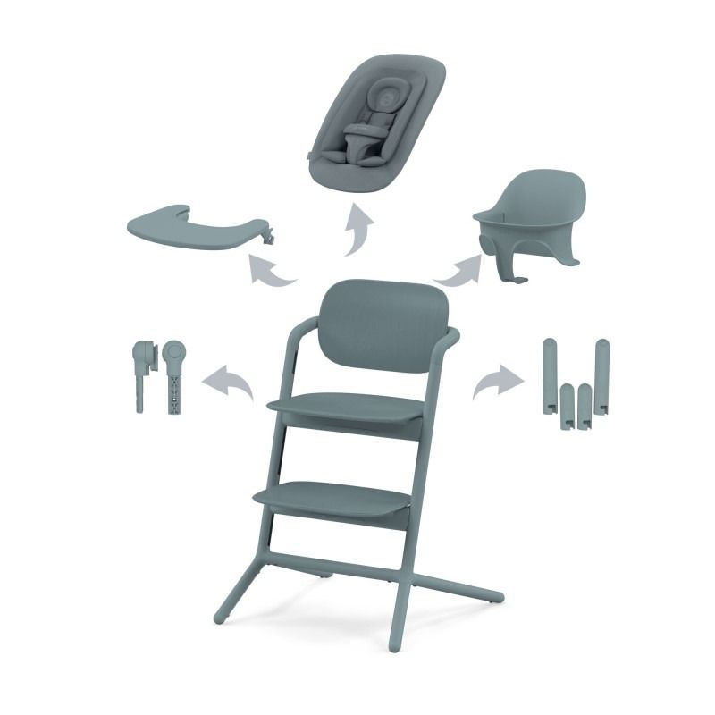 CYBEX - Silla 4 en 1 Cybex LEMO - Stone Blue