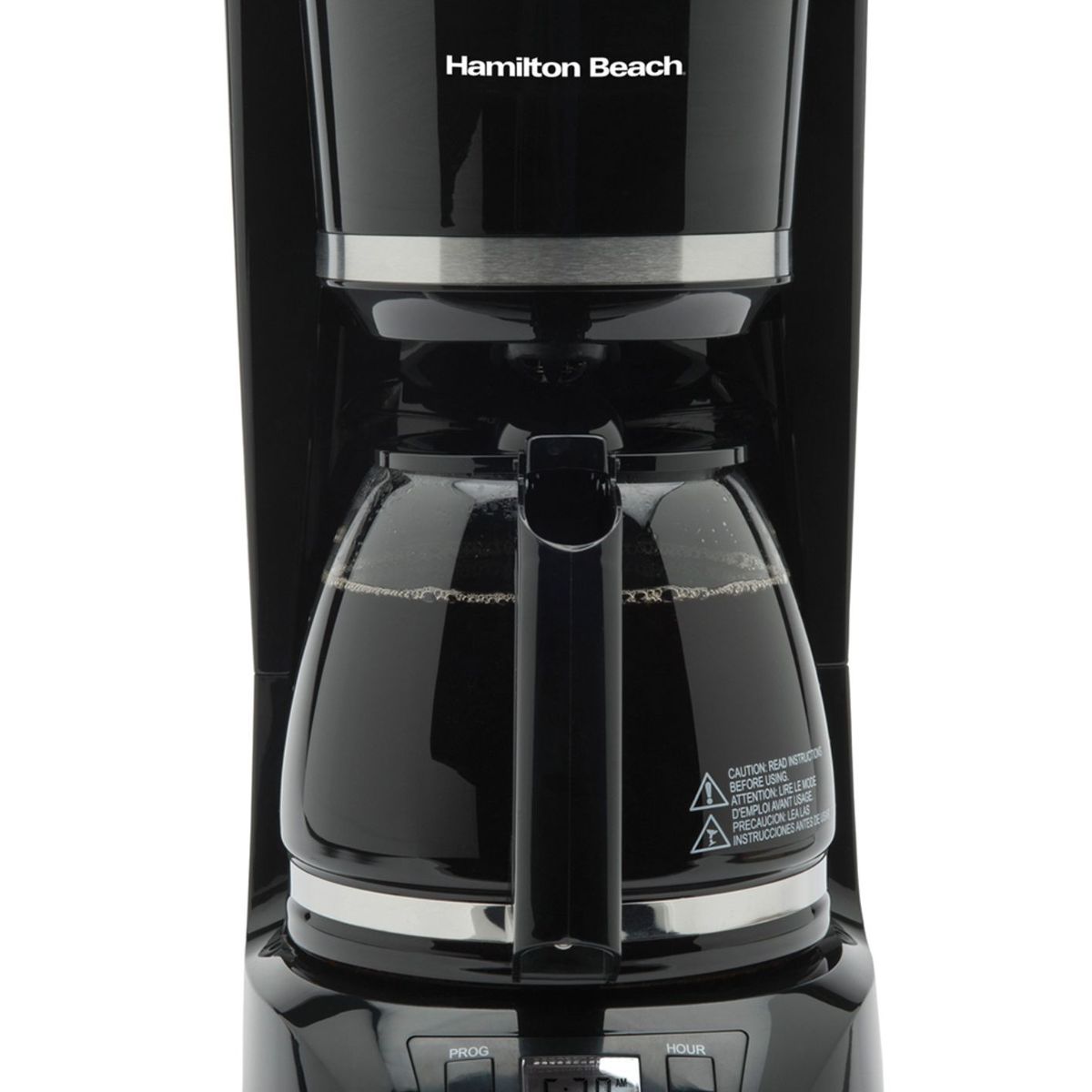 HAMILTON BEACH - Cafetera programable Bold Brew de 12 tazas Hamilton Beach