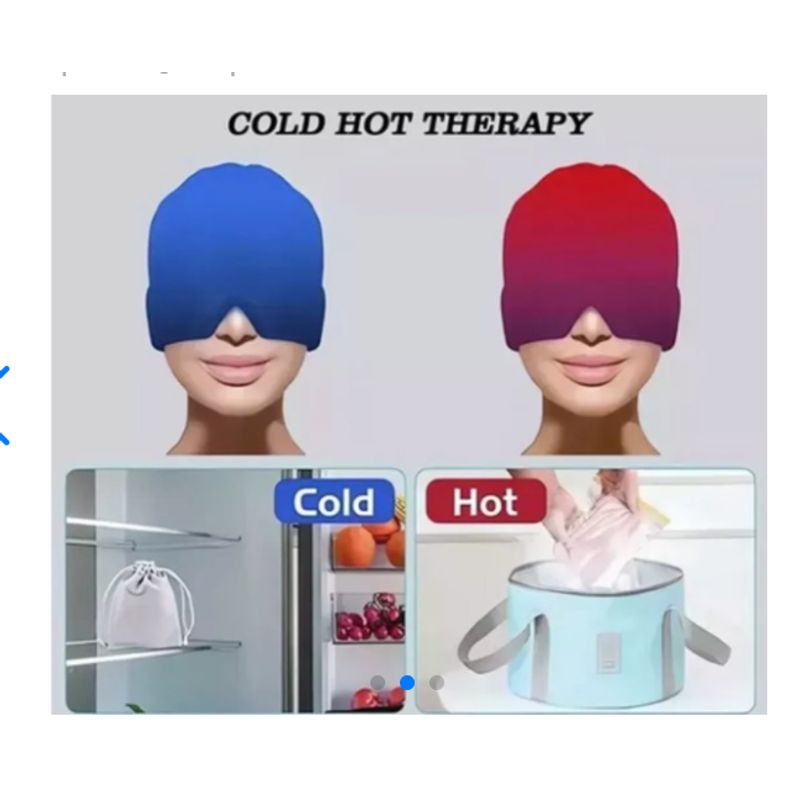 GENERICO - GORRO EN GEL PARA DOLOR DE CABEZA FRIO CALOR