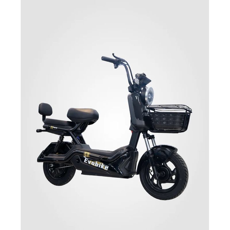 EVOBIKE - Bicicleta Eléctrica RAYO 45kmh color NEGRO 350W