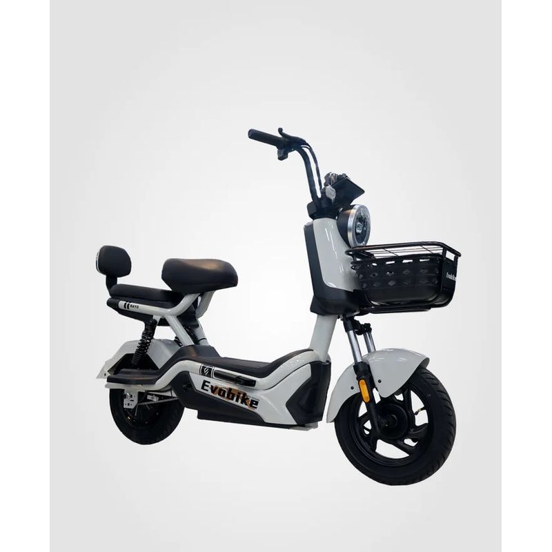EVOBIKE - Bicicleta Eléctrica RAYO 45kmh color BLANCO 350W