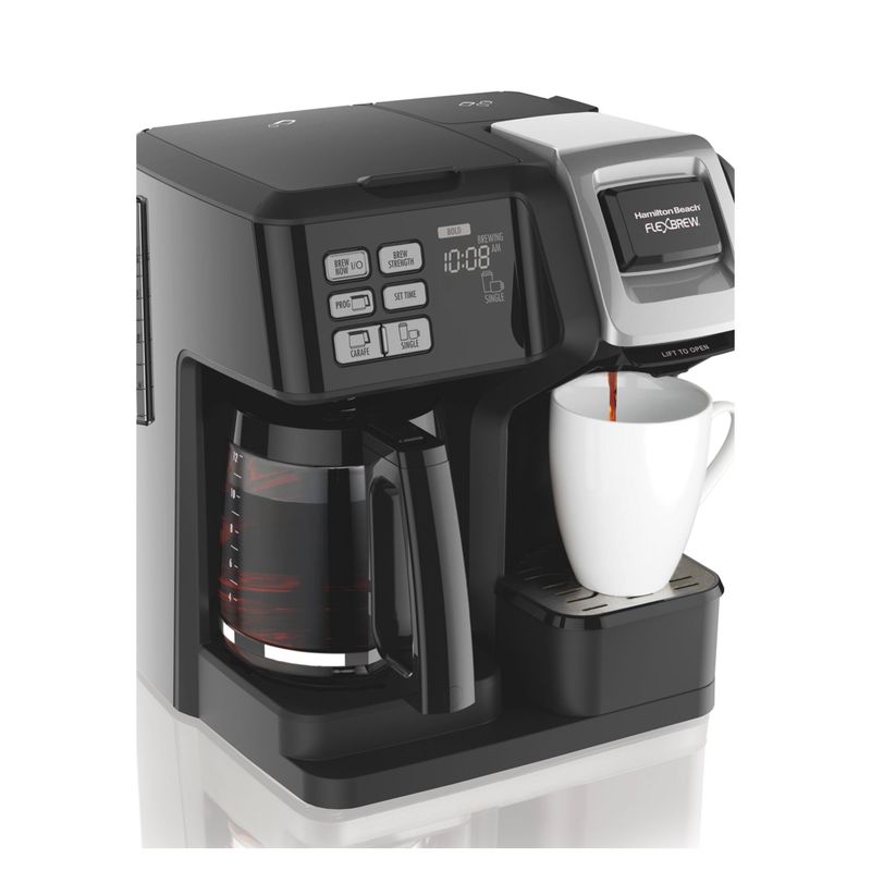 HAMILTON BEACH - Cafetera FlexBrew® Advanced 5 en 1 Hamilton Beach