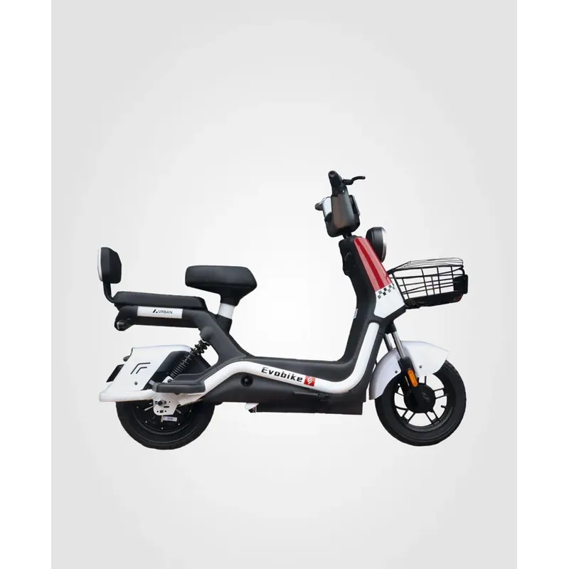 EVOBIKE - Bicicleta Eléctrica URBAN 45kmh color VINO TINTO