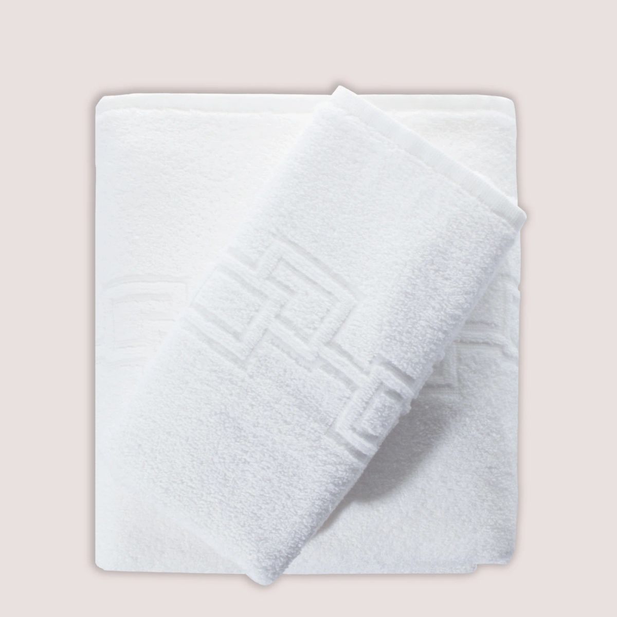 DOHLER - Toalla Hotelera Express 440 gramos algodón Blanca