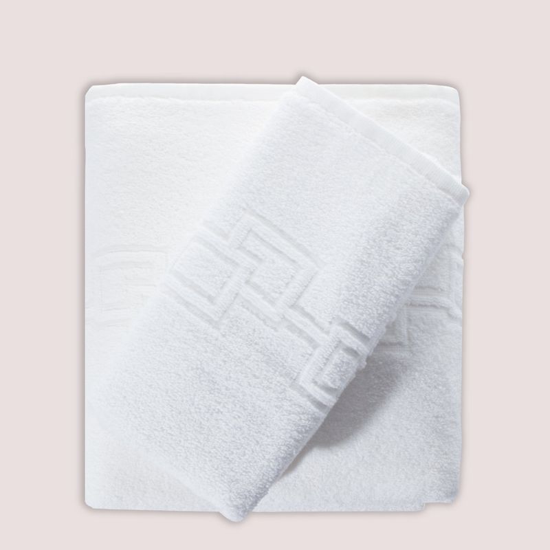 DOHLER - Toalla Hotelera Express 440 gramos algodón Blanca