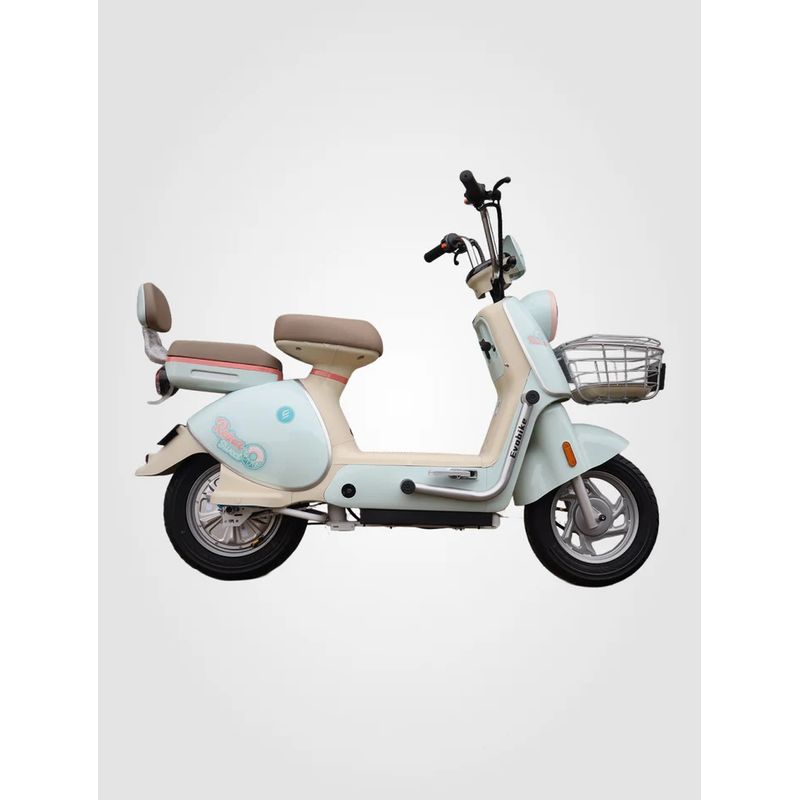 EVOBIKE - Bicicleta Eléctrica REINA 45kmh color VERDE MENTA 350W