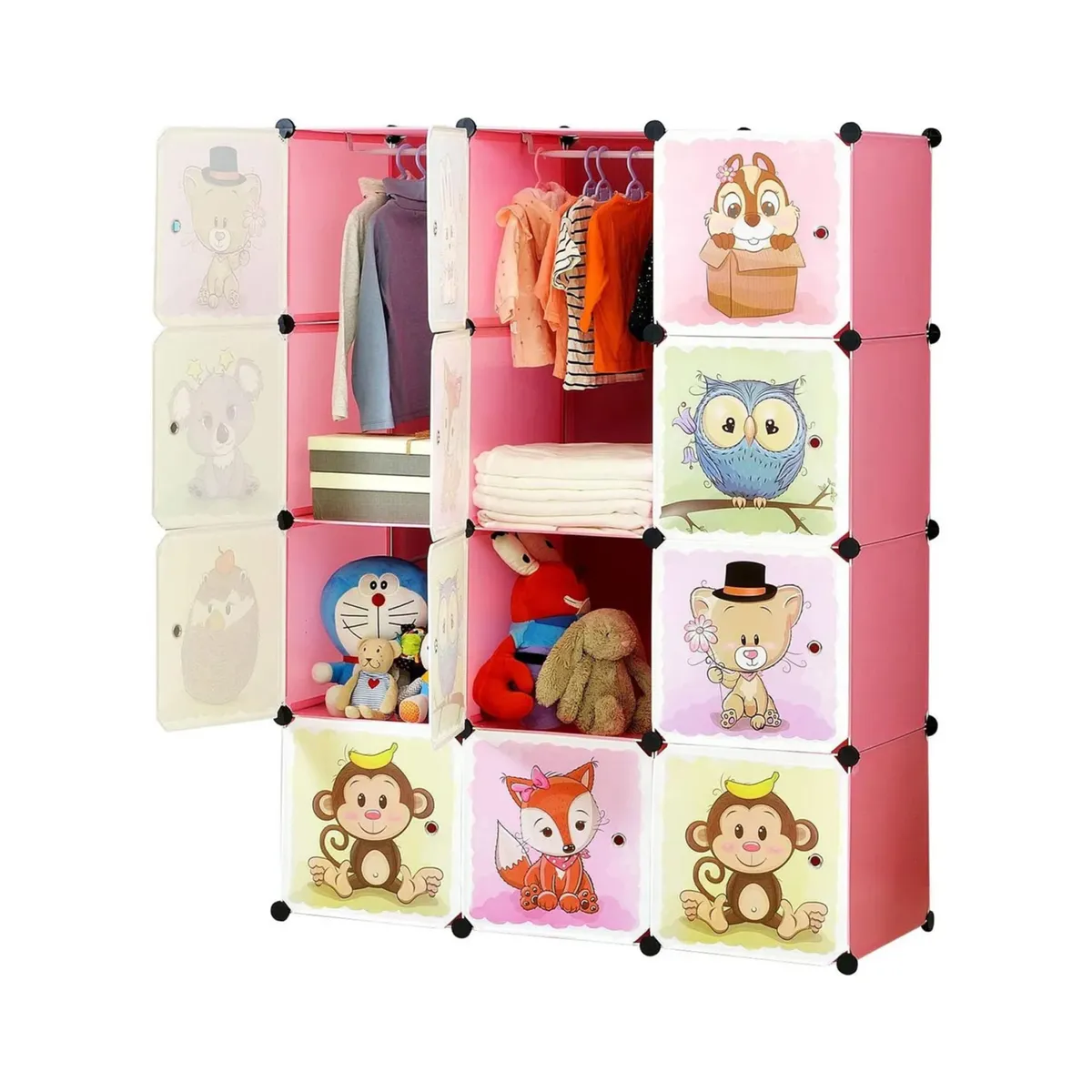 ONE PIXEL - Armario Closet De Niños Multifuncional Grande Infantil