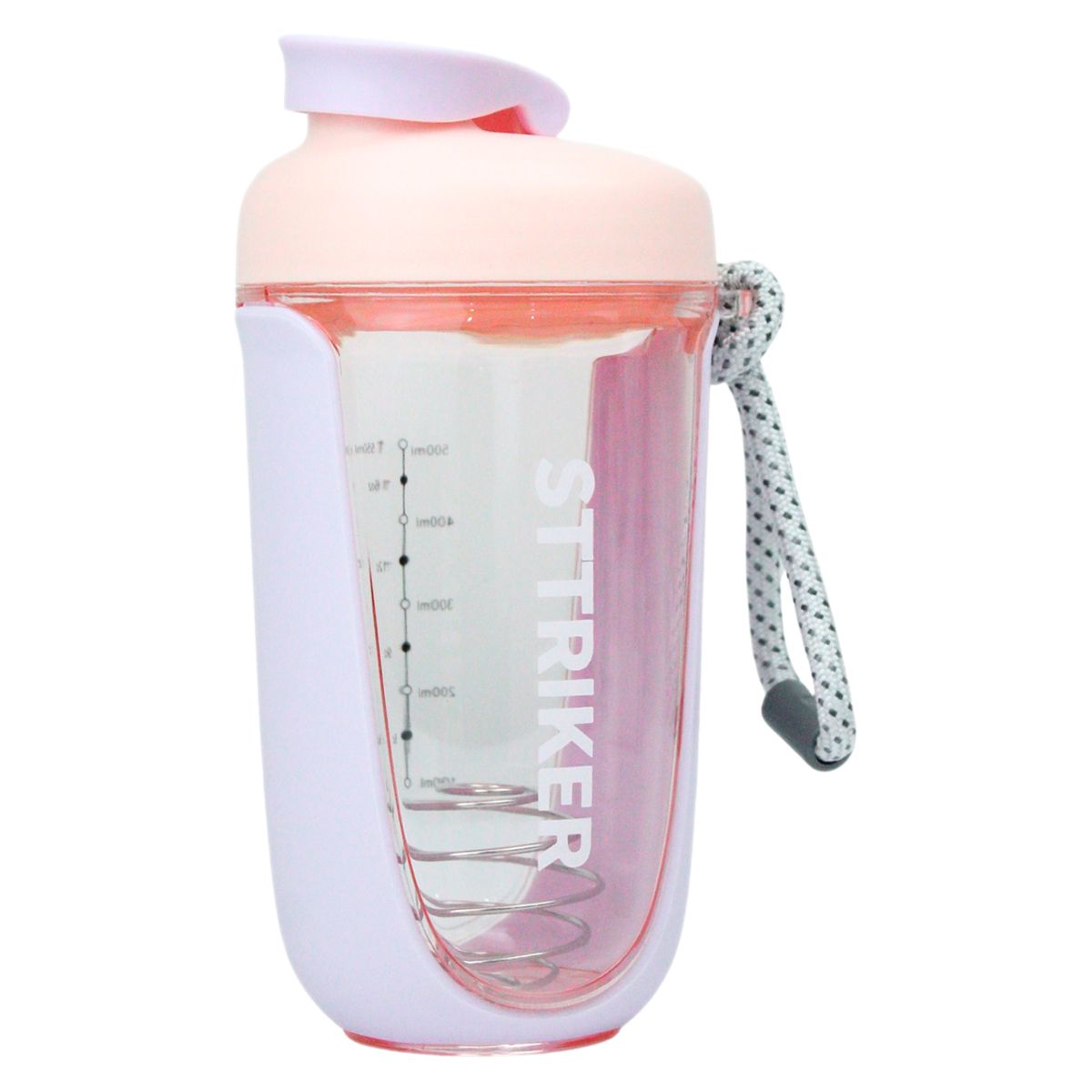 VITTORIA - Termo Shaker Proteína 600ml Vaso Base Curva Mezclador