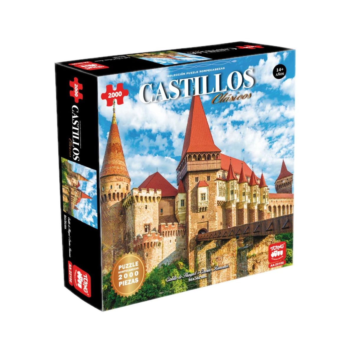 TOYNG - ROMPECABEZAS 2000 PZ COLECCIÓN CASTILLOS CLASICOS