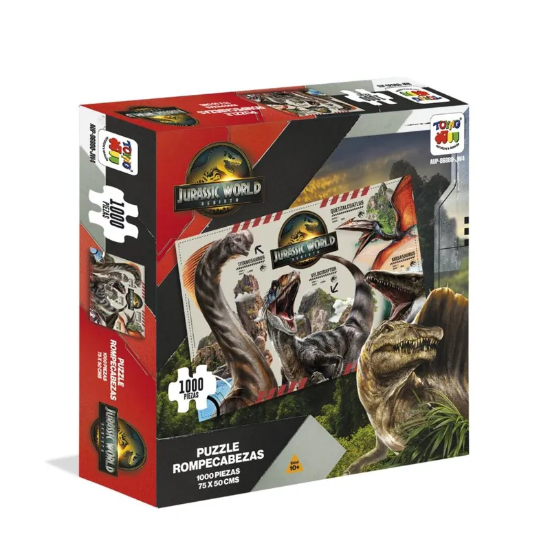 JURASSIC WORLD - ROMPECABEZAS 1000 PZ JURASSIC