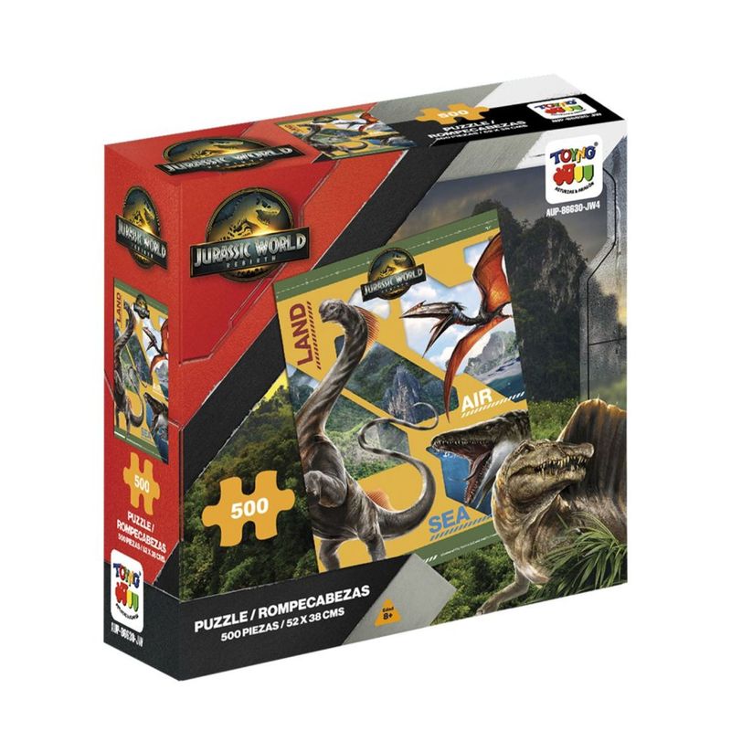 JURASSIC WORLD - ROMPECABEZAS 500 PZ JURASSIC