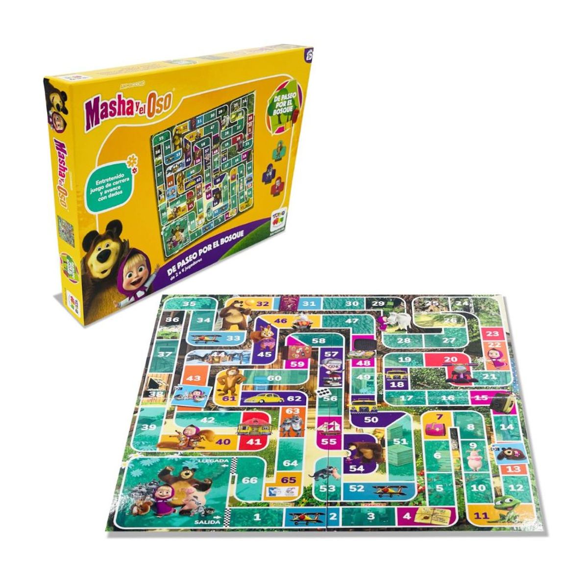 TOYNG - DE PASEO POR EL BOSQUE MASHA Y EL OSO