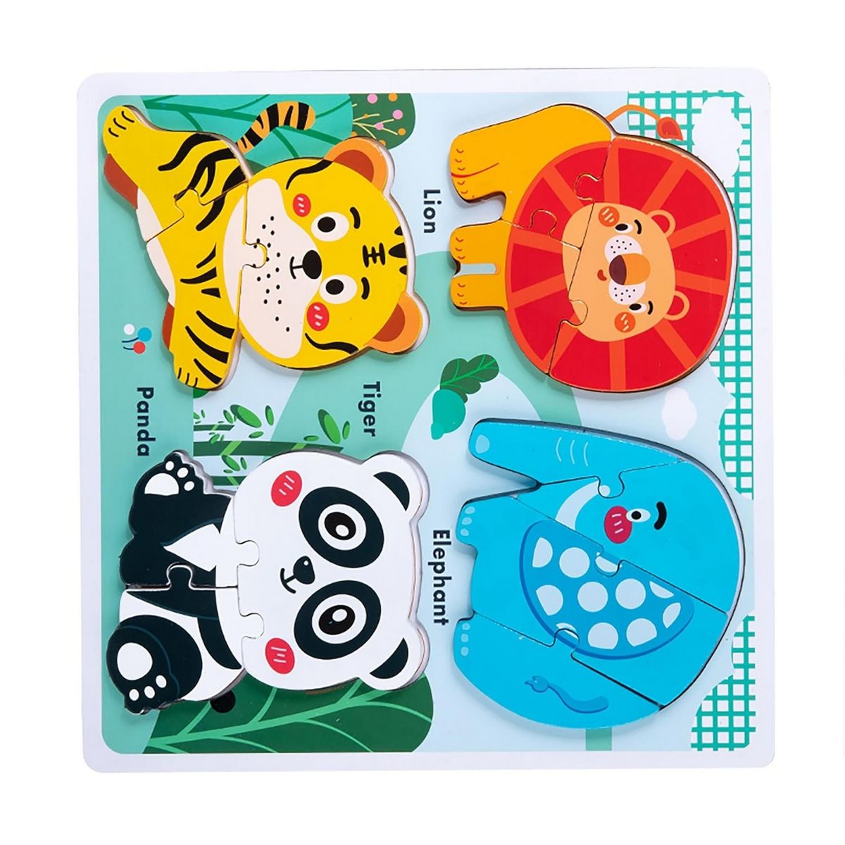 GENERICO - Juego Tablero Encastre Figuras Multicolor Desarrollo Motriz