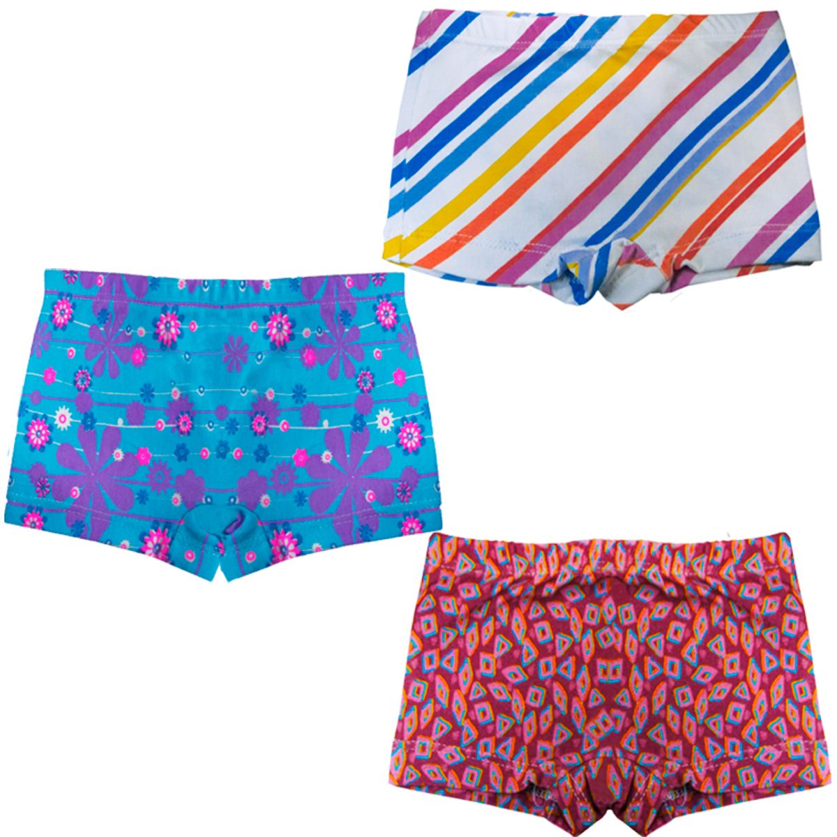 BABY KDS - Set x12 boxer cachetero ropa interior niña  bebe