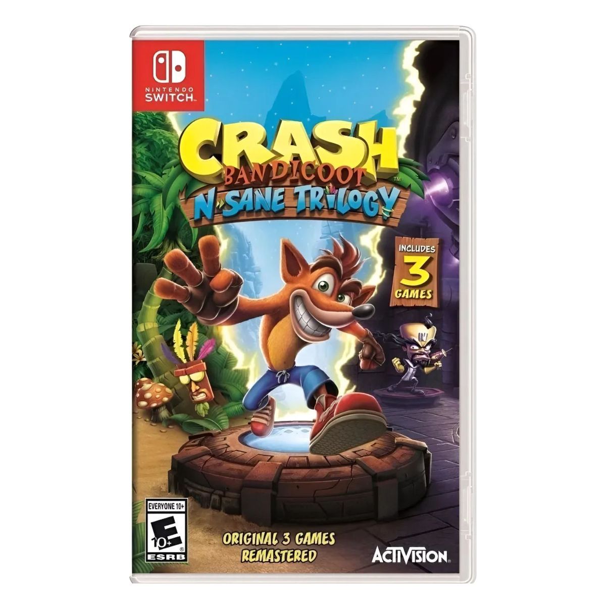 NINTENDO - Crash Bandicoot N Sane Trilogy Nintendo Switch Fisico