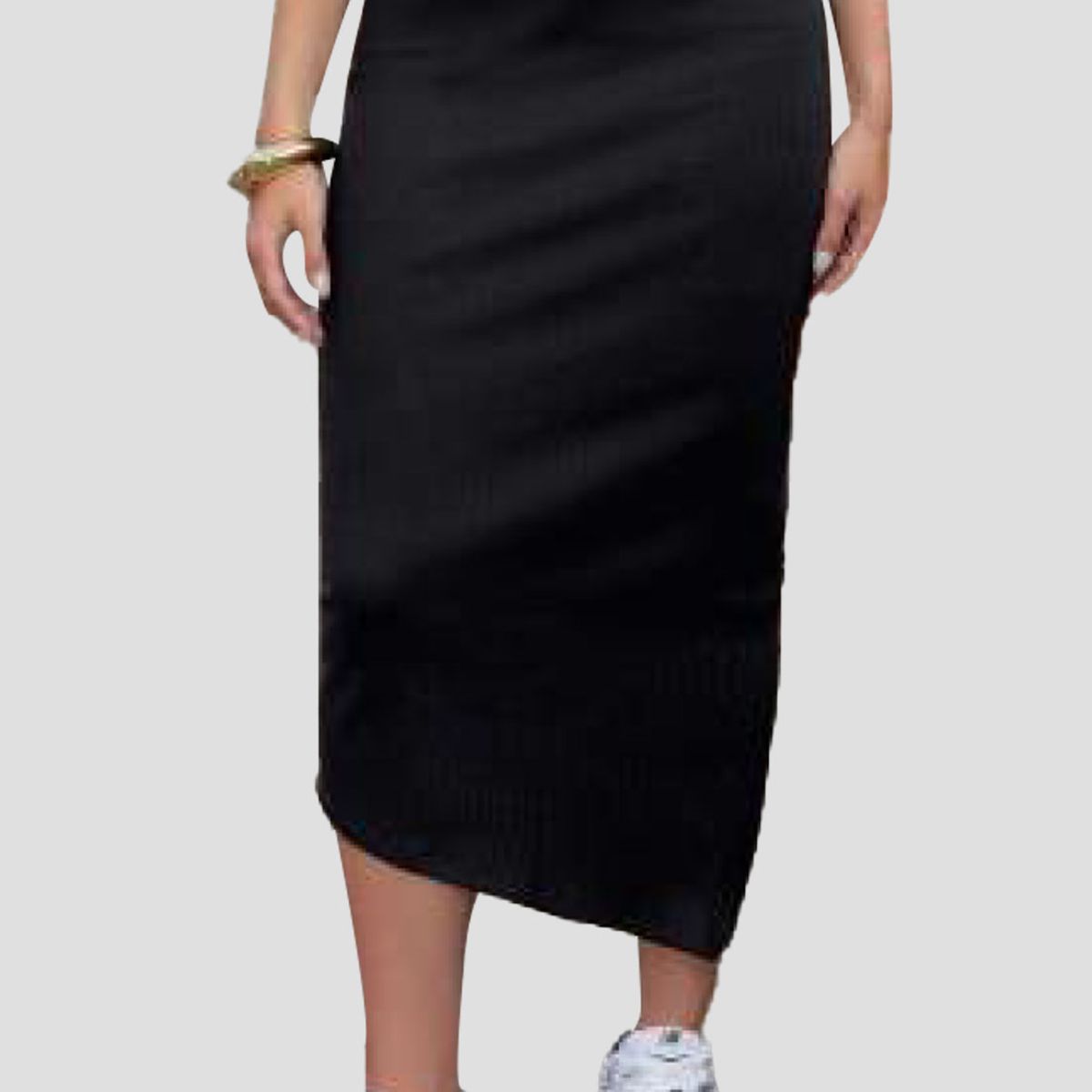 ATYPICAL - Falda Larga Mujer Negro Atypical 111949