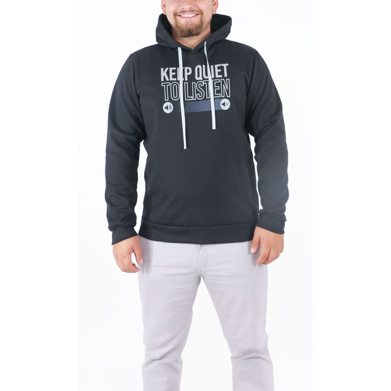 L Y H - Buzo Para Hombre Negro Marca L&H Ref 4X106001