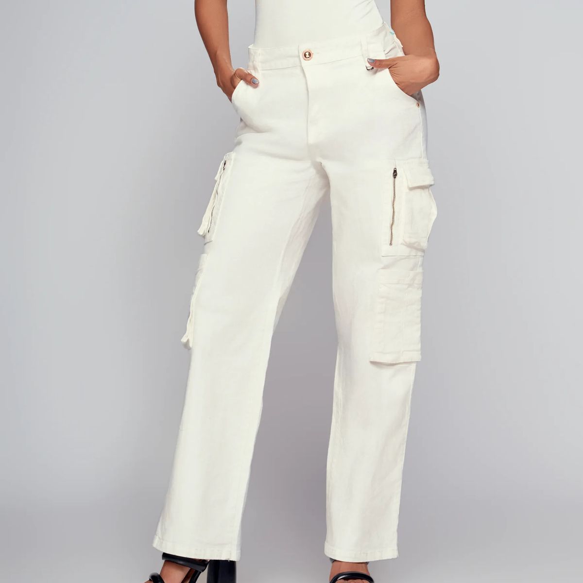 DEREK - Jean Para Mujer Cargo Derek