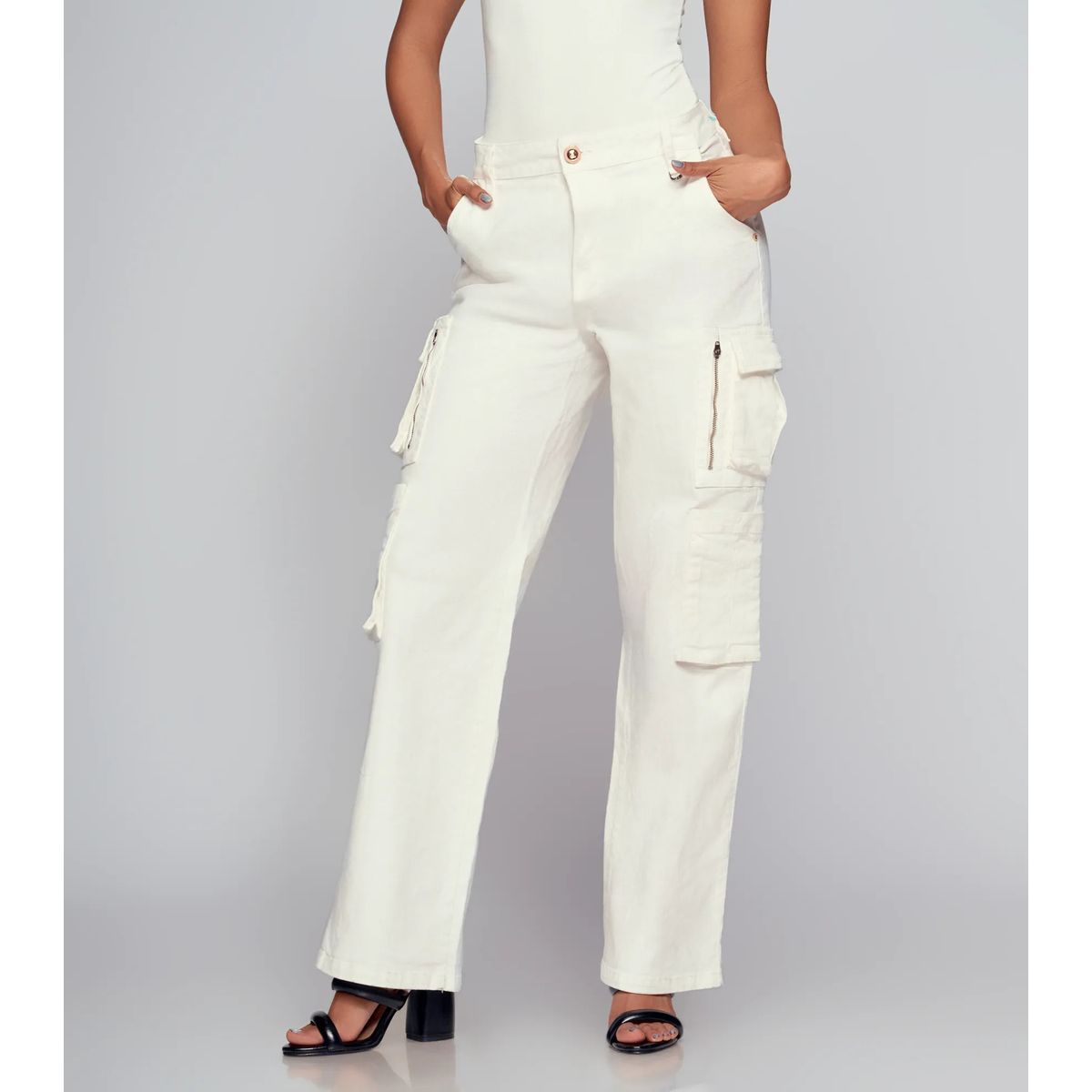 DEREK - Jean Para Mujer Cargo Derek