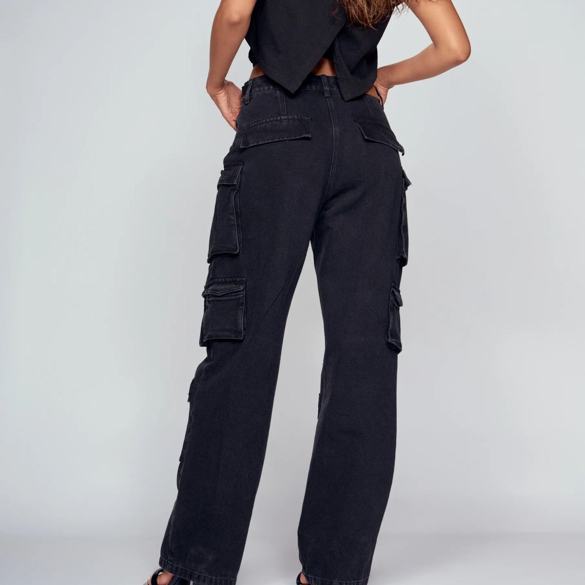 DEREK - Jean Para Mujer Cargo Derek Lovely