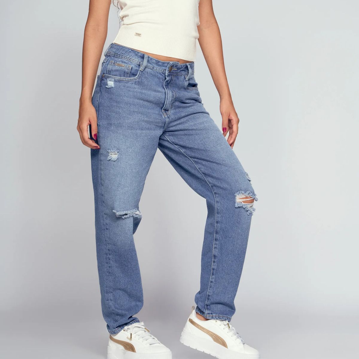 UNSER - Jean Para Mujer Momfit Unser