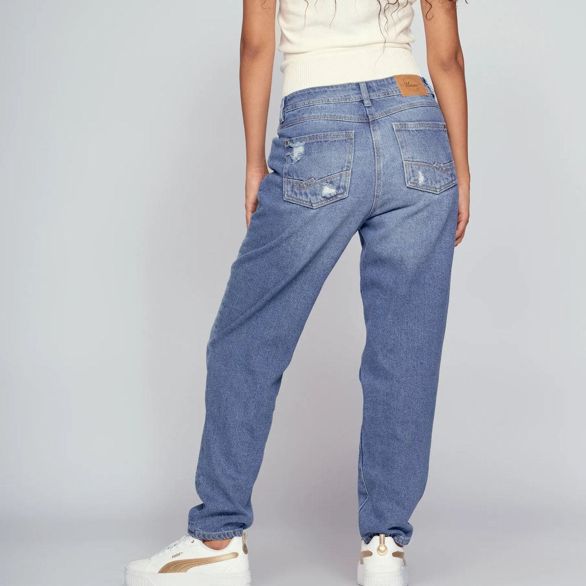 UNSER - Jean Para Mujer Momfit Unser