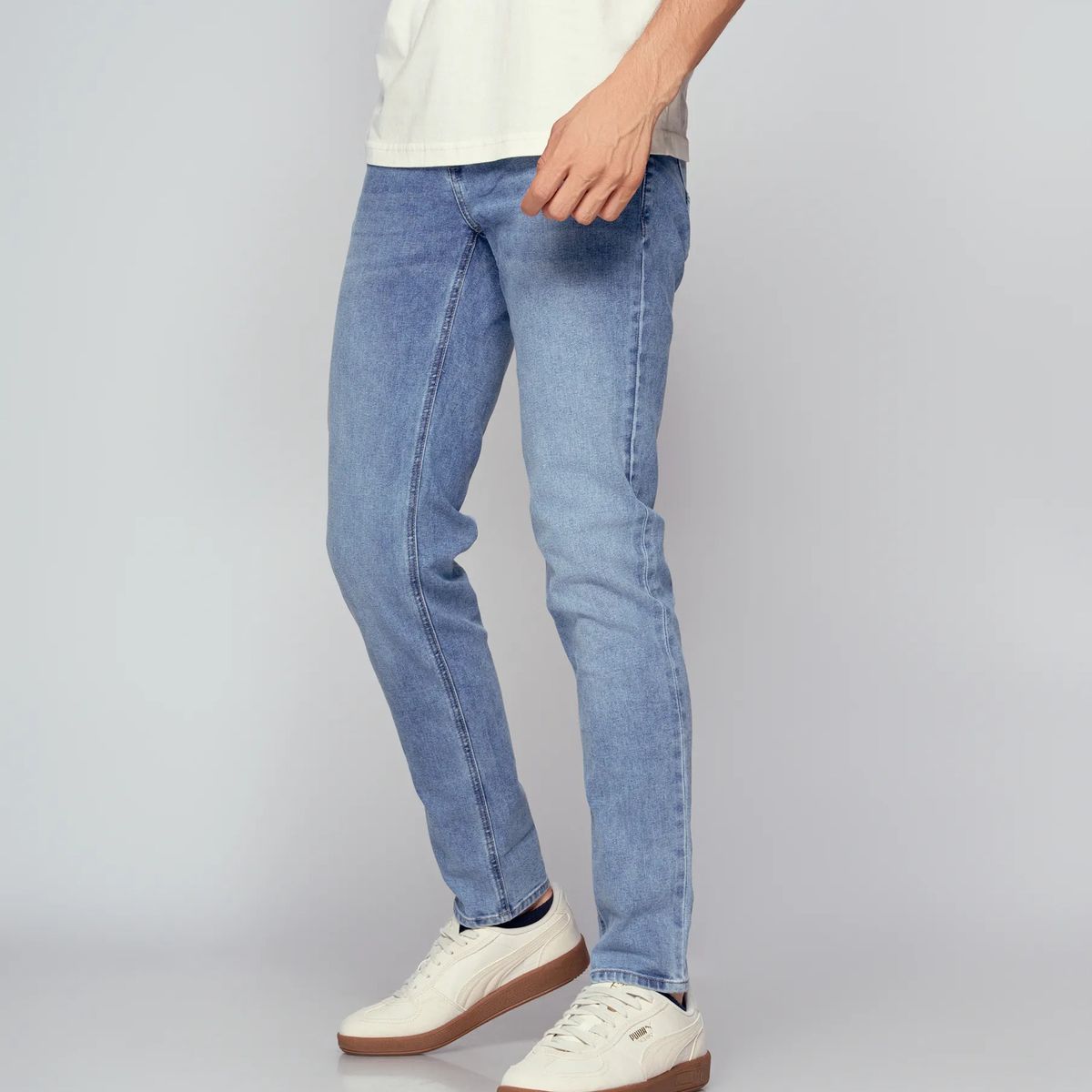 UNSER - Jean Para Hombre Con Proceso Claro Unser