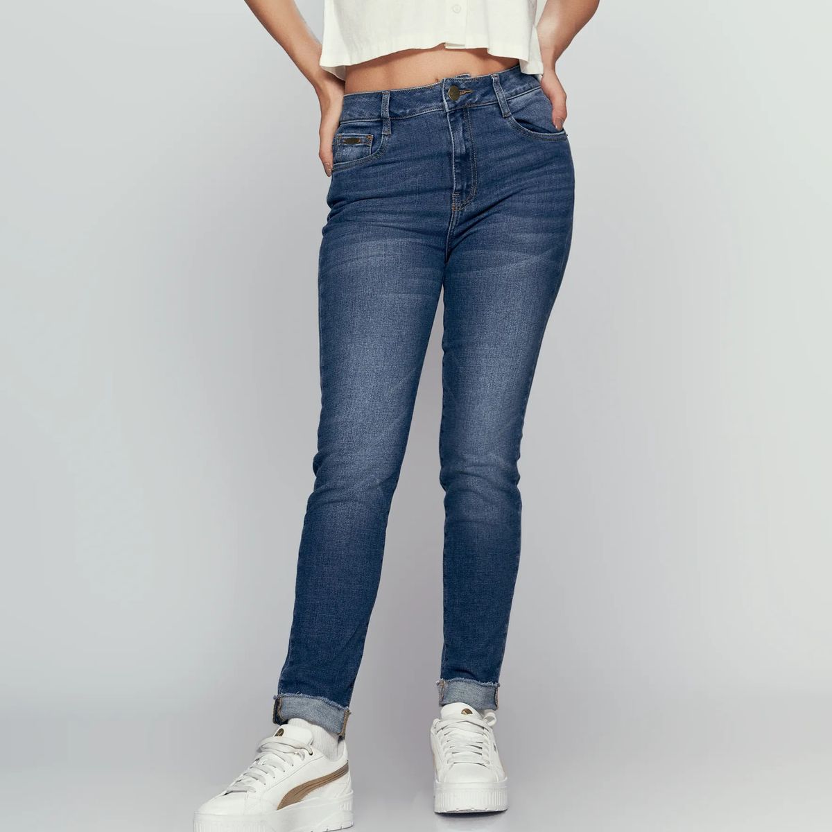 UNSER - Jean Para Mujer Azul MedioOscuro Unser