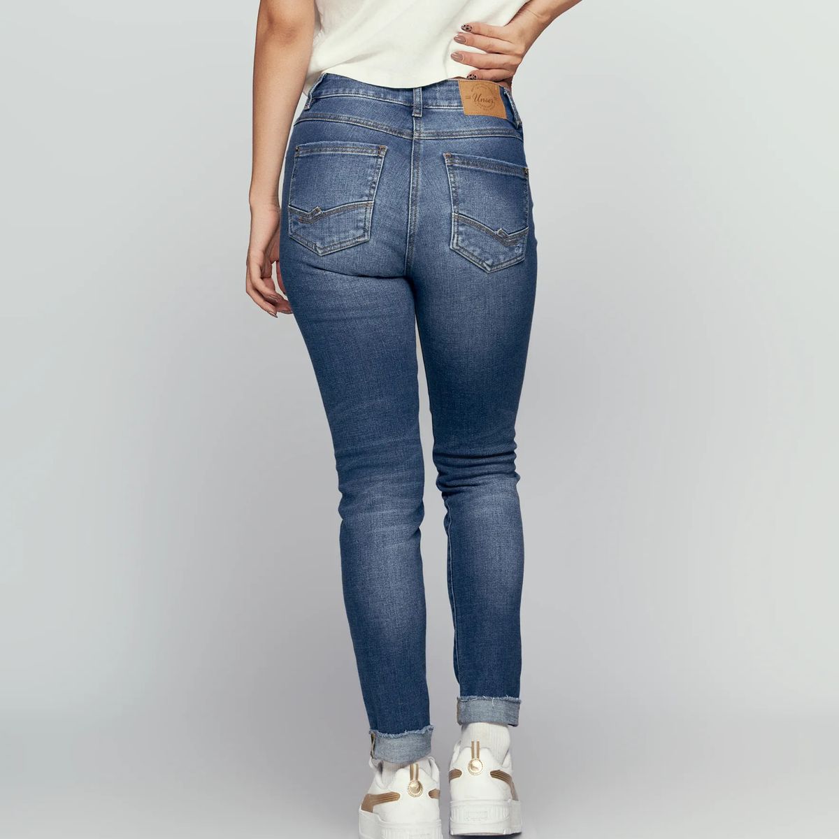 UNSER - Jean Para Mujer Azul MedioOscuro Unser