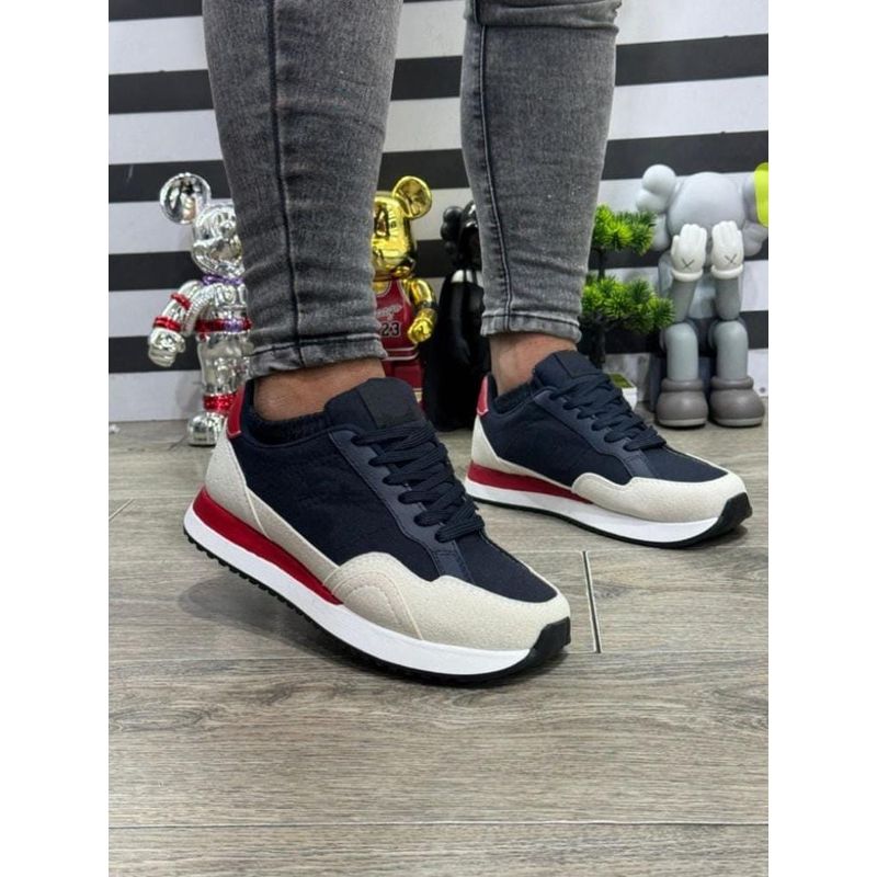 URBAN PLUS - TENIS PARA HOMBRE AZUL