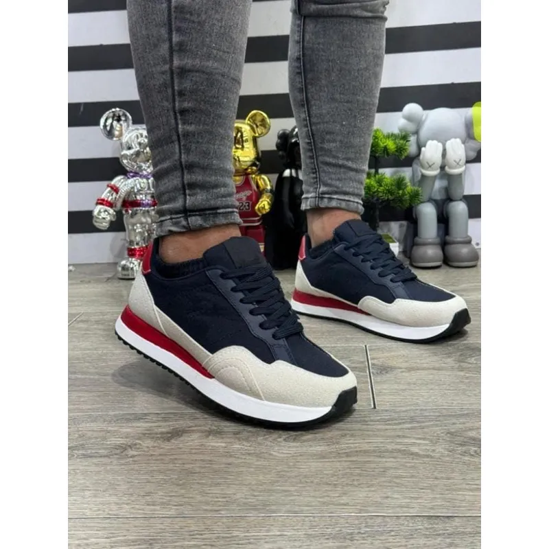 URBAN PLUS - TENIS PARA HOMBRE AZUL