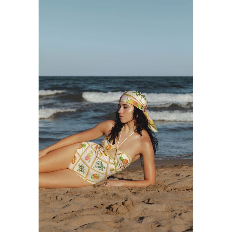 MARAMAR - VESTIDO DE BAÑO ENTERIZO FRUTAL
