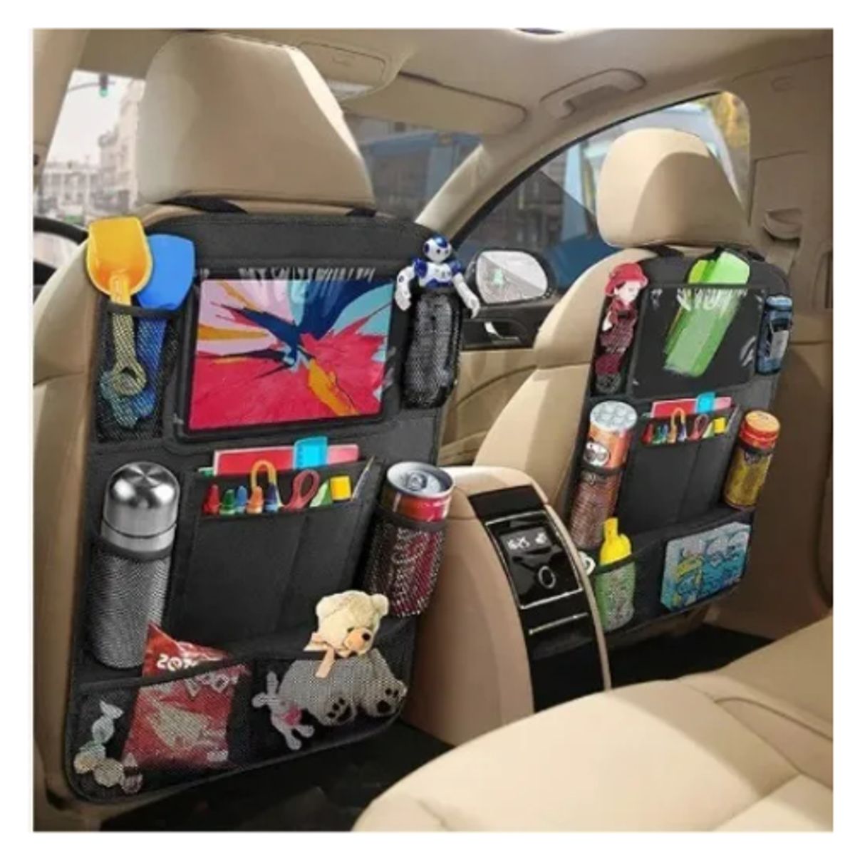 AFM - Organizador Para Carro Sillas Trasera