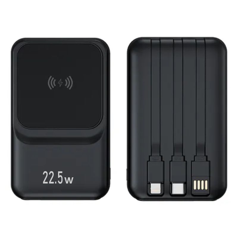 GENERICO - Power Bank Bateria Portatil 10000mah Carga Rapida Magnetico