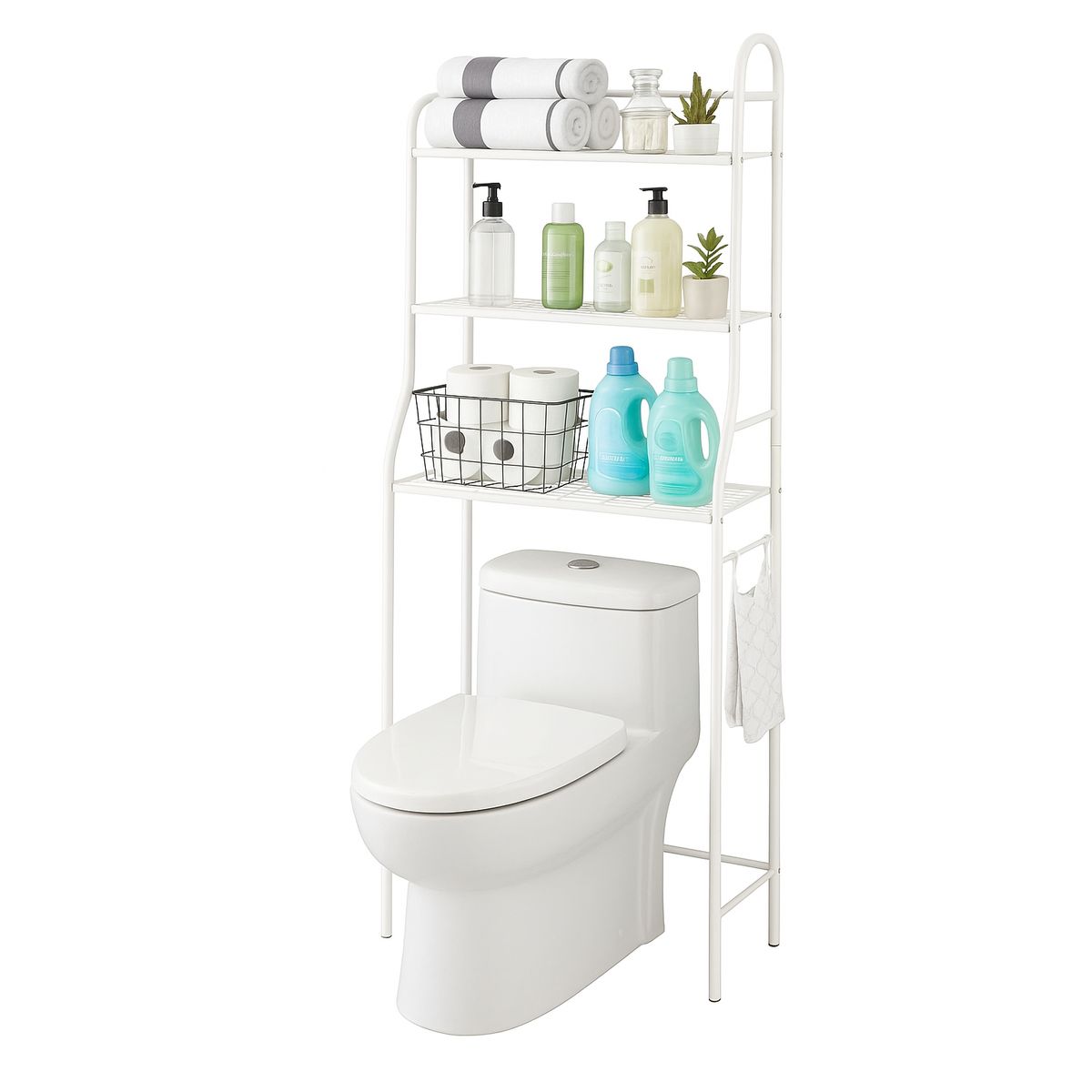 GENERICO - ORGANIZADOR DE BAÑO ESTANTERIA 3 NIVELES