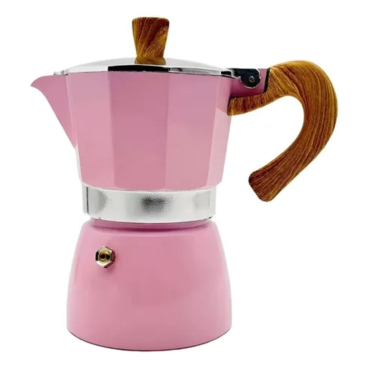 GENERICO - Cafetera Expresso Clásica Italiana Inoxidable 9 Tazas