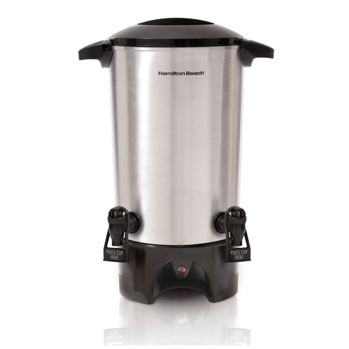 HAMILTON BEACH - Cafetera de Gran Capacidad 45 Tazas Doble Dispensador