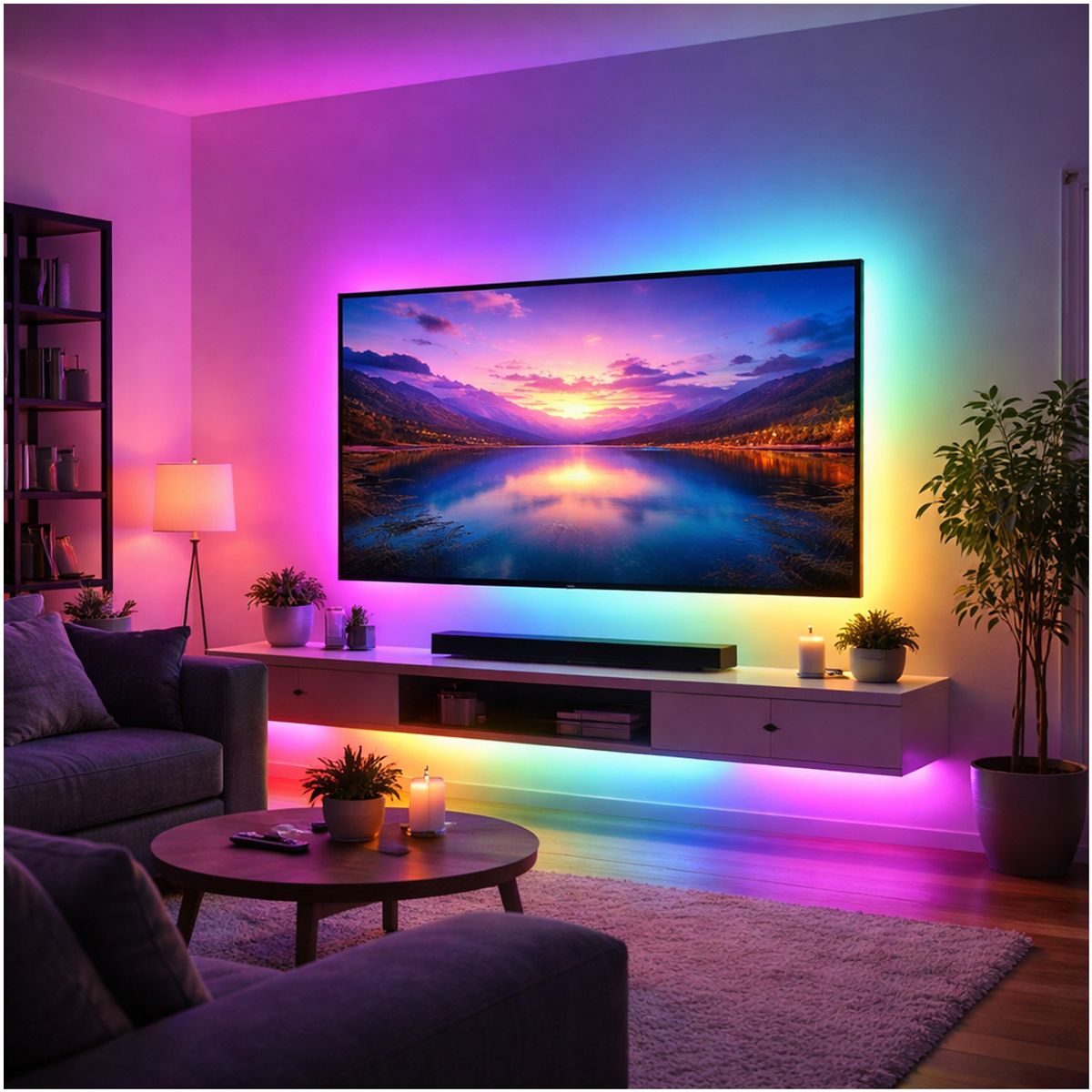 ONE PIXEL - Cinta Led 10 Metros RGB Wifi Smart Alexa Google Apps Control