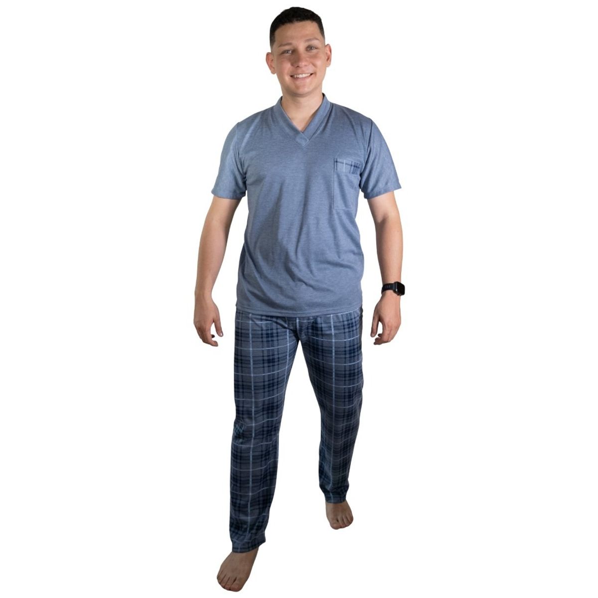 EMPIJAMADAS - Pijama Hombre Pantalón Largo