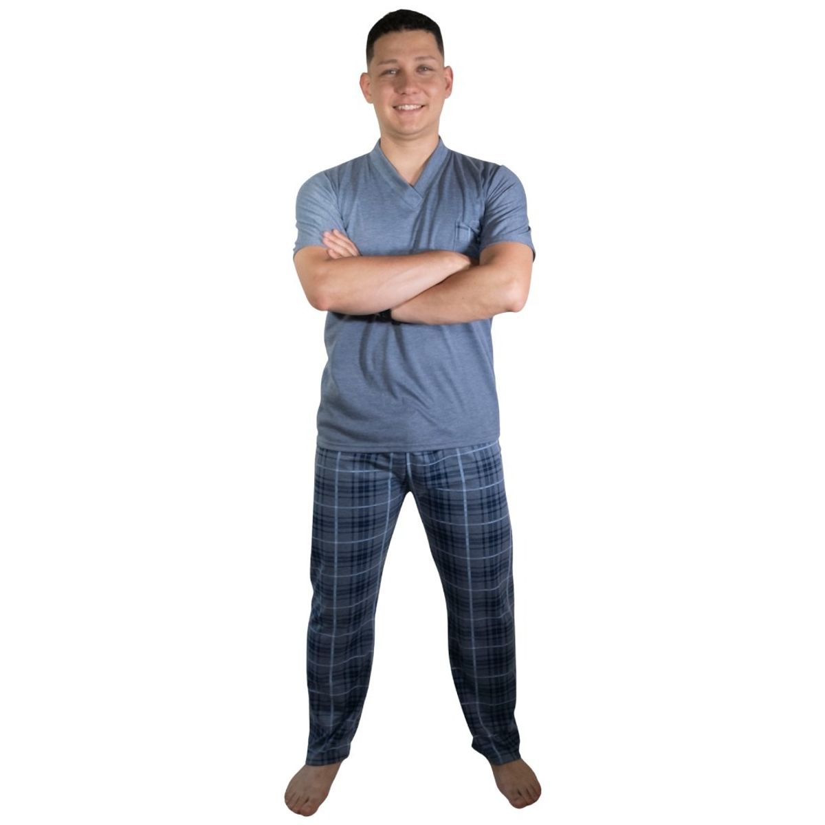 EMPIJAMADAS - Pijama Hombre Pantalón Largo