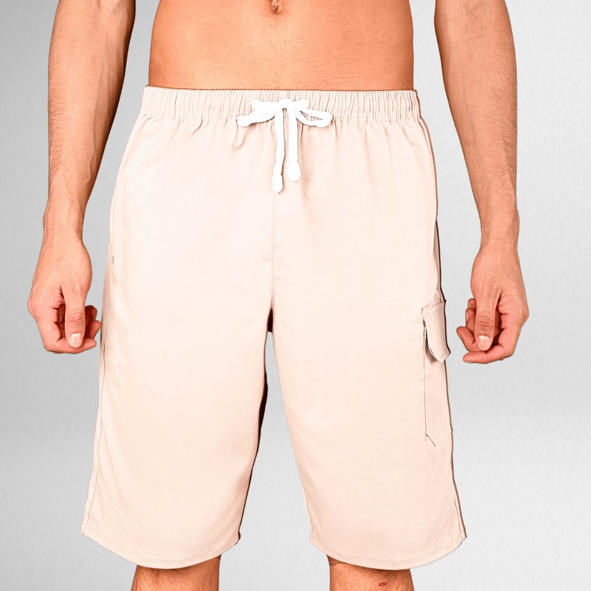 SHAKTIS - Bermuda shaktis unicolor dril strech 2424