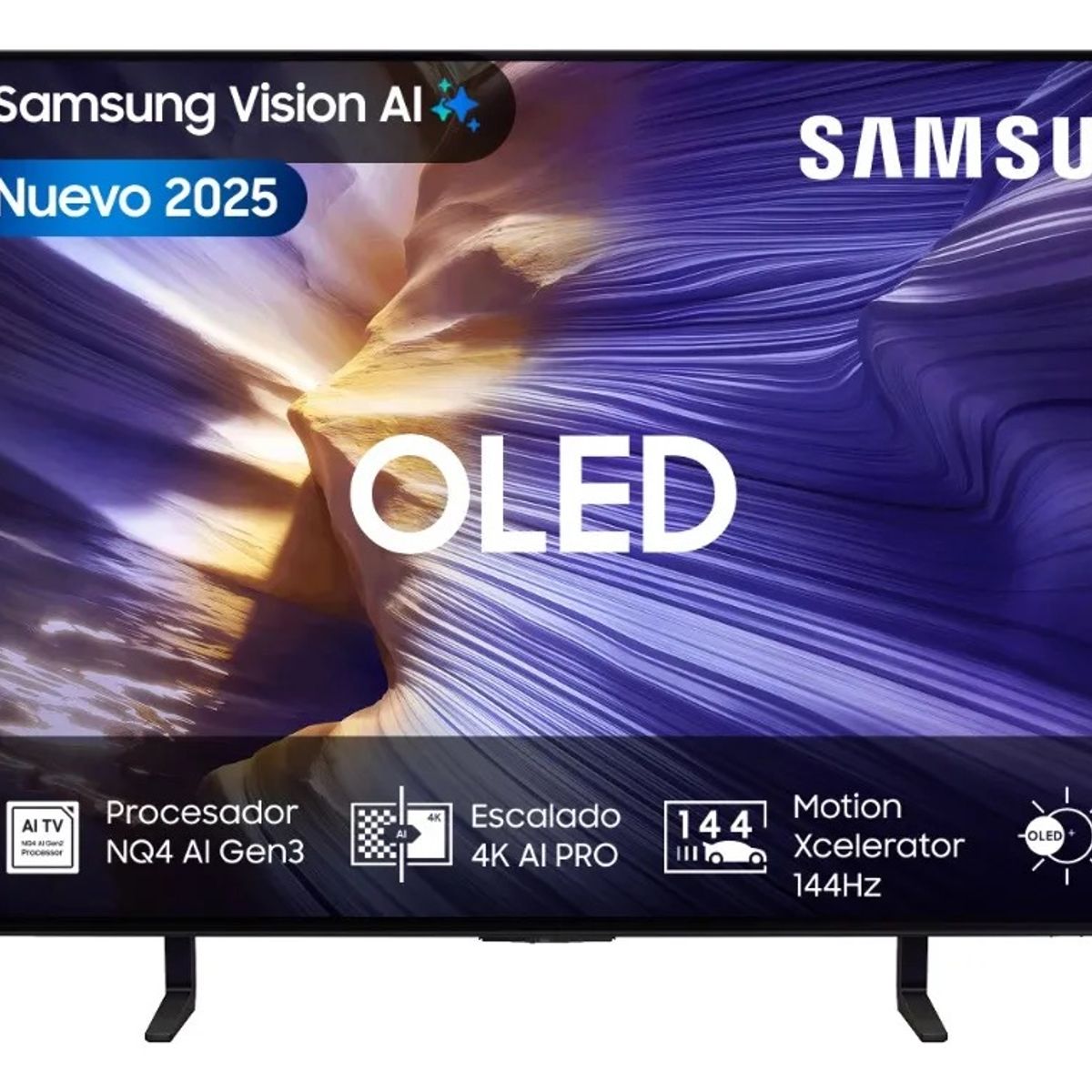 SAMSUNG - TV Samsung OLED 48 Pulgadas S90F 4K UHD