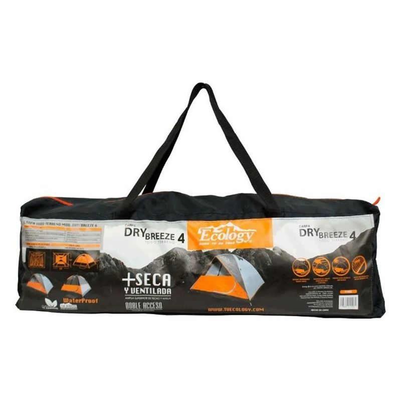 ECOLOGY - Carpa Todo Terreno Ecology Dry Breeze 4 Personas
