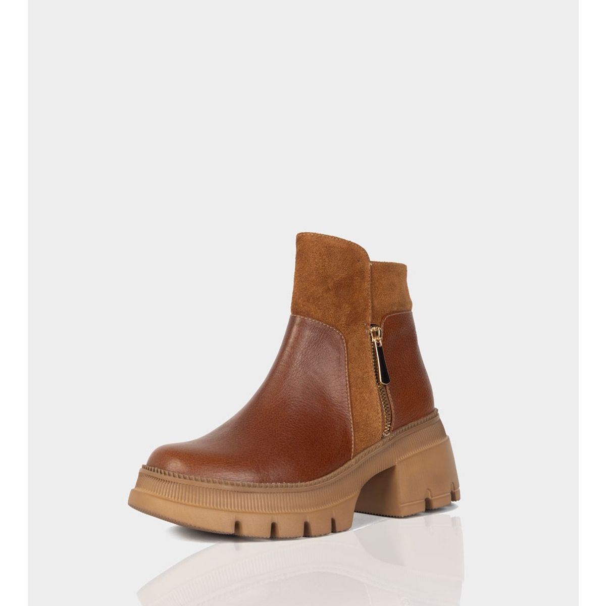 STIVALI - Botin Bruna Cuero Miel