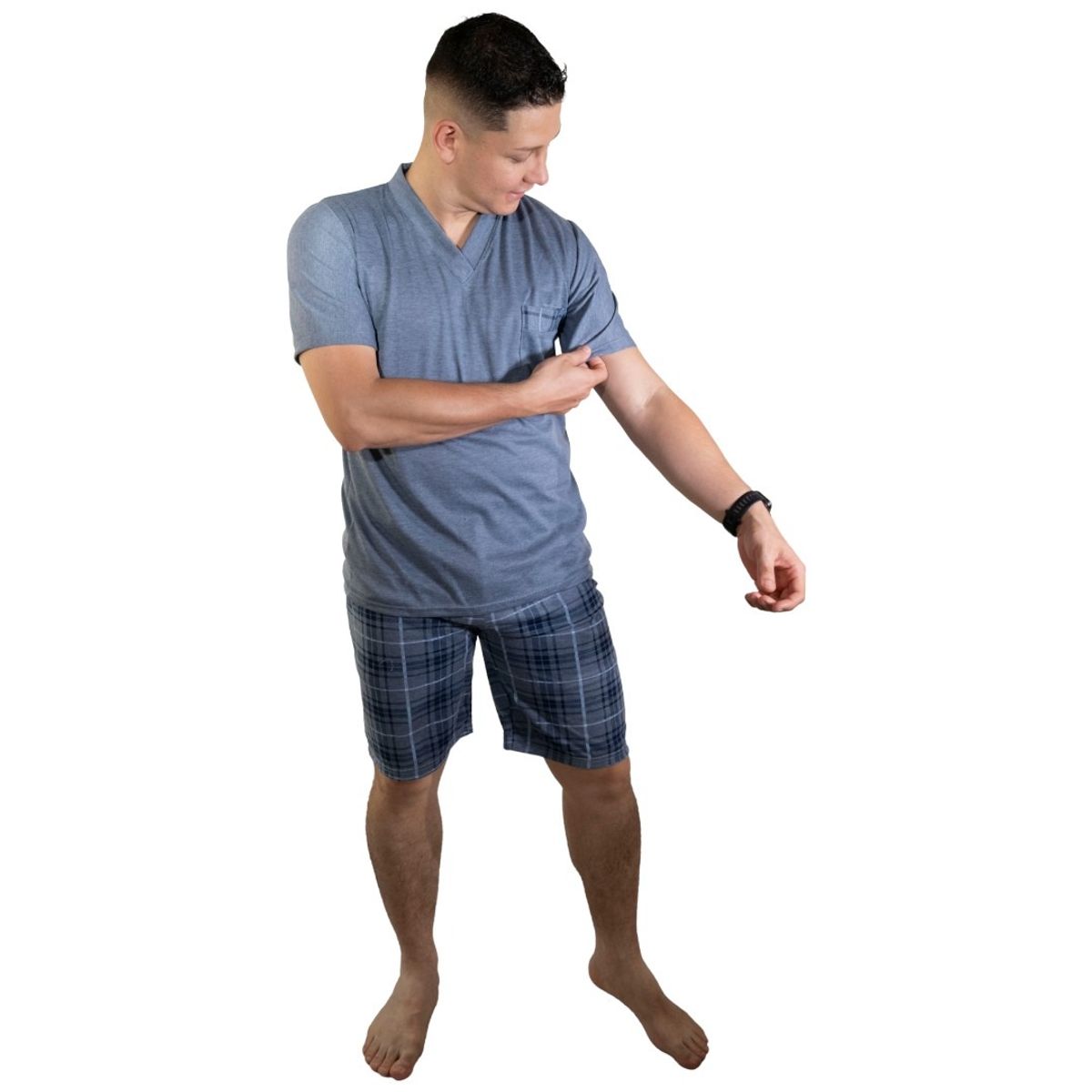 EMPIJAMADAS - Pijama Hombre Pantalón Corto