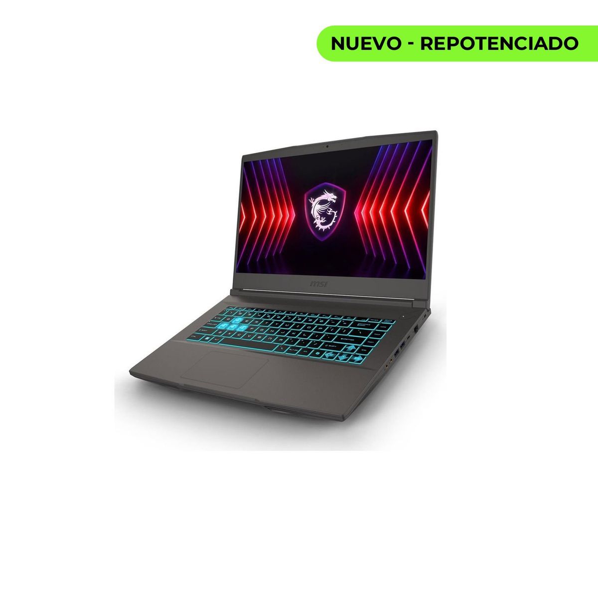 MSI - Portatil Gamer Msi Thin A15 Amd ryzen 5-7535hs Ram 32/512 SSd Rtx 4050 6 Gb 15.6 Win 11 Home."