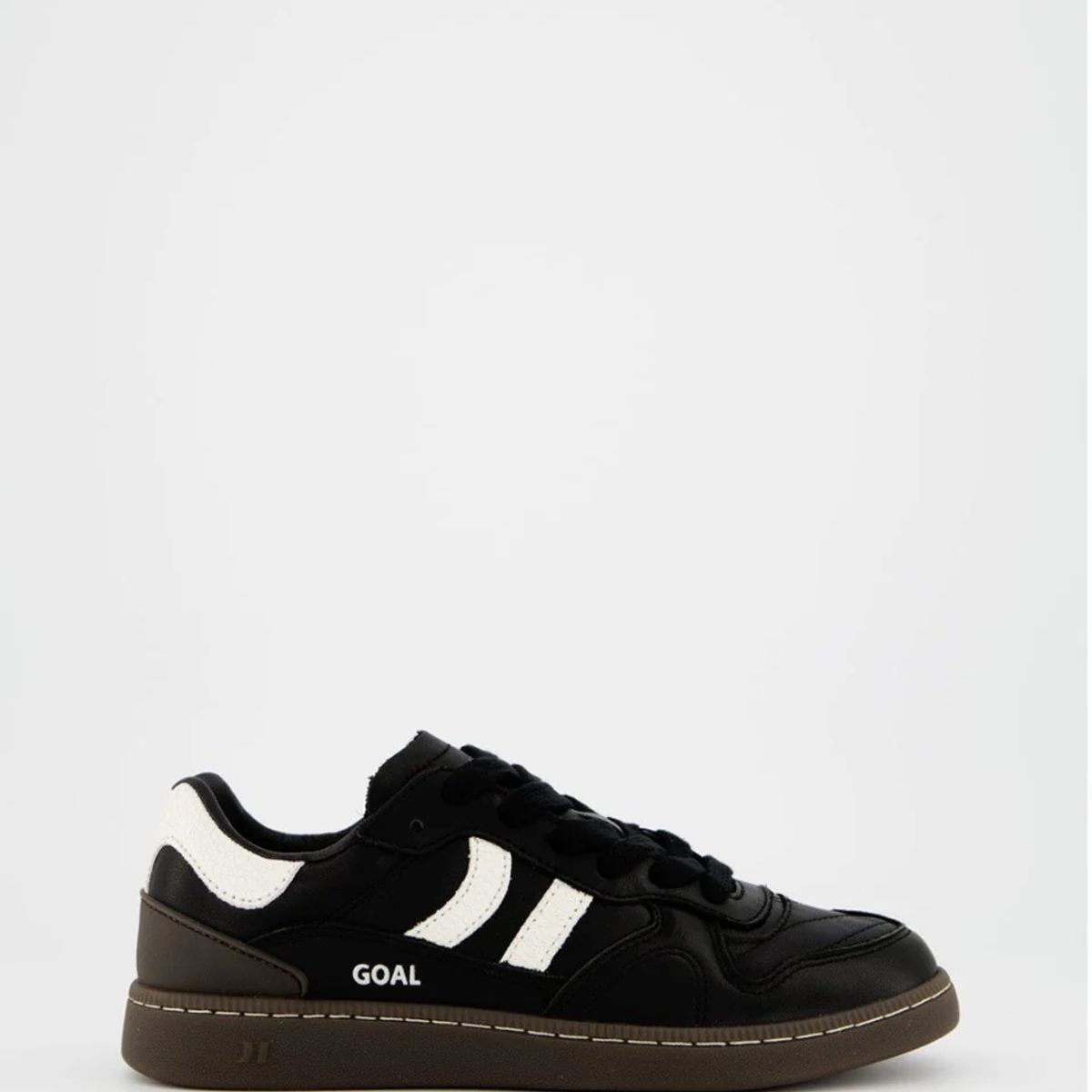 COOLWAY - TENIS MODA GOAL PARA MUJER NEGRO